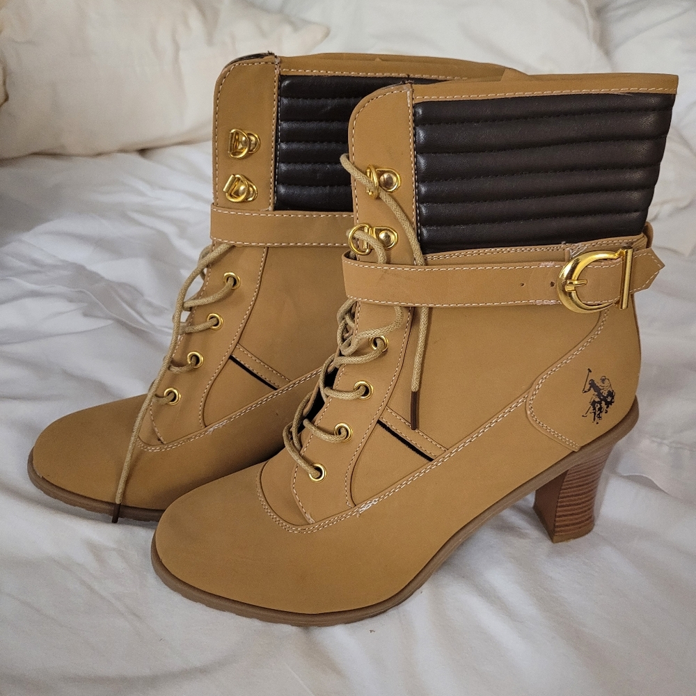 Polo boot heels